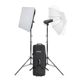 Godox AD200PROII Compact Portable 200Ws Battery Flash Twin Lighting Kit