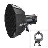 Godox AD300Pro II Portable Flash Kit with 65cm Parabolic Softbox & S2 Bracket