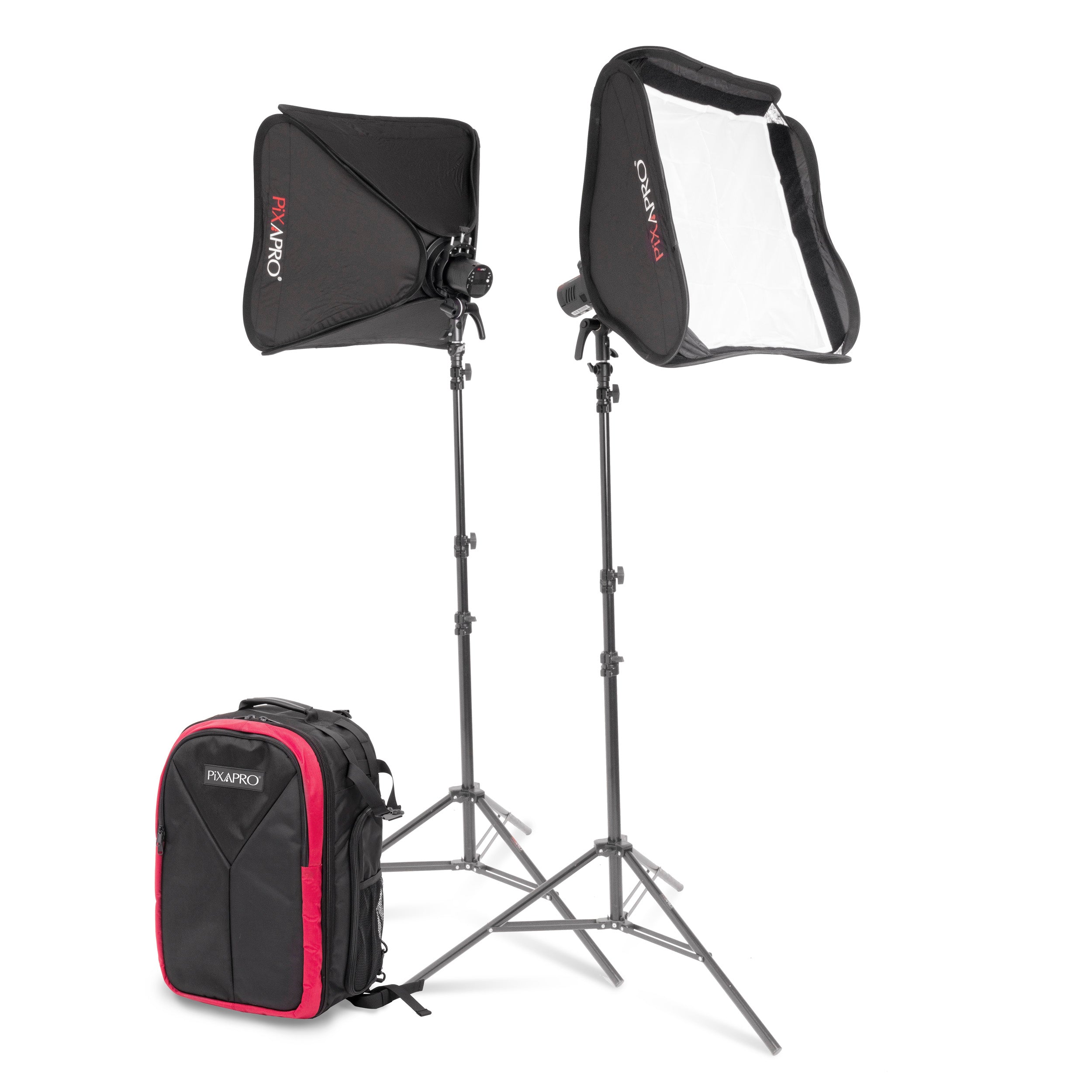 Photo Studio AD100Pro Twin Umbrella Backpack Lighting Kit