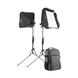 Photo Studio AD100ProII Twin Umbrella Backpack Lighting Kit