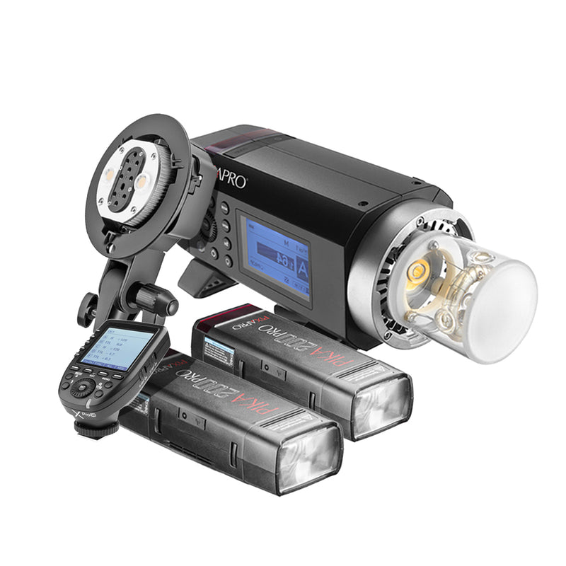 CITI400PRO and PIKA200PRO Battery Flash Grab & Go Lighting Kit