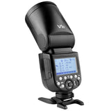 V1 Round-Head TTL Speedlite 1/8000 HSS, 1.5s Recycle Time & Metal Hot-Shoe