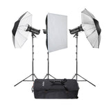 SK400II-V Trio of Studio Flashes Kit