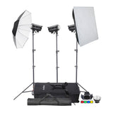 DP400IIIV Three Head Studio Flash Lighting Kit