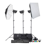 DP400IIIV Three Head Studio Flash Lighting Kit