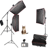 AD300ProII Portable Battery Outdoor Studio Flash Kit for Animal Photography