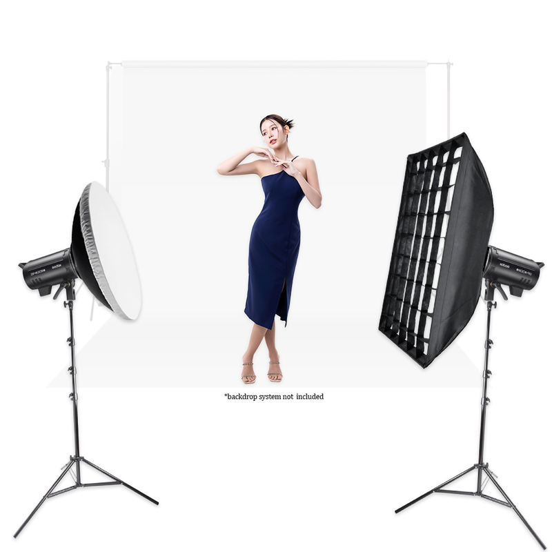 Godox DP400IIIV College Educational Photography Twin Flash Starter Kit