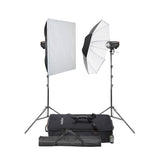 Godox QT600IIIM Dual Studio Photography Flash Lighting Kit