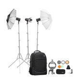 AD100PROII Pocket Flash Three Head Portable Lighting Kit