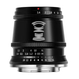 TT Artisan 17mm F1.4 Manual-Focus Lens for APS-C/Micro 4/3 Mirrorless Cameras