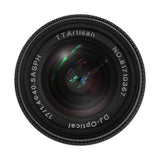 TT Artisan 17mm F1.4 Manual-Focus Lens for APS-C/Micro 4/3 Mirrorless Cameras