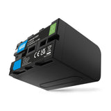 Battery Plus NP-F970 8600mAh Sony-Compatible Battery with LCD Display and USB-C Charging Port
