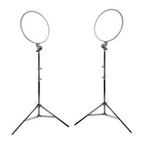GLOWPAD 450S Slim-Profiled Daylight Balanced LED Panel Twin Kit