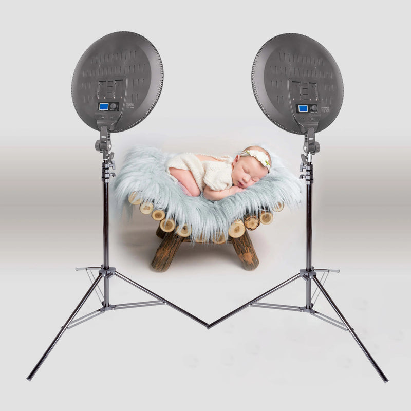 GLOWPAD 450S Baby & Newborn Photography LED Lighting Panel Kit