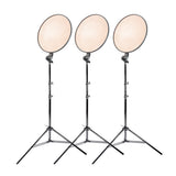 PiXAPRO GLOWPAD450D Bi-Colour LED Light Panel Three-Head Kit