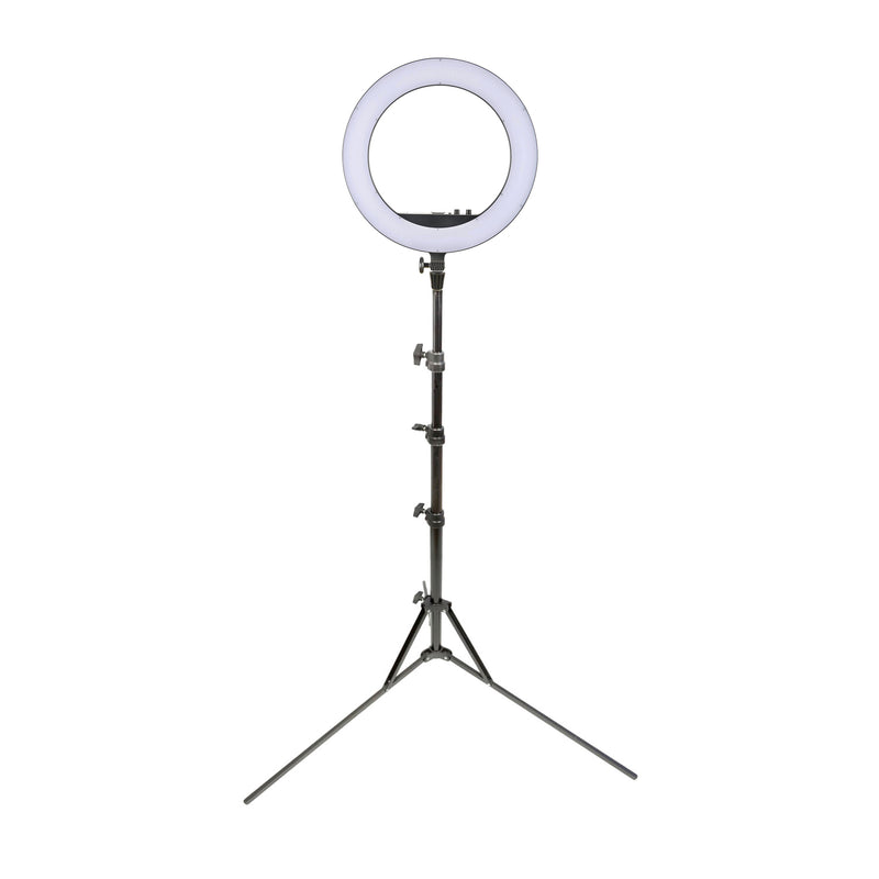 LR160 LED Ring Light Stand Video Reporter Kit (Suitable DSLR camera)