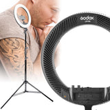 LR160 Tattoo Artists LED Ring Light On Stand Kit