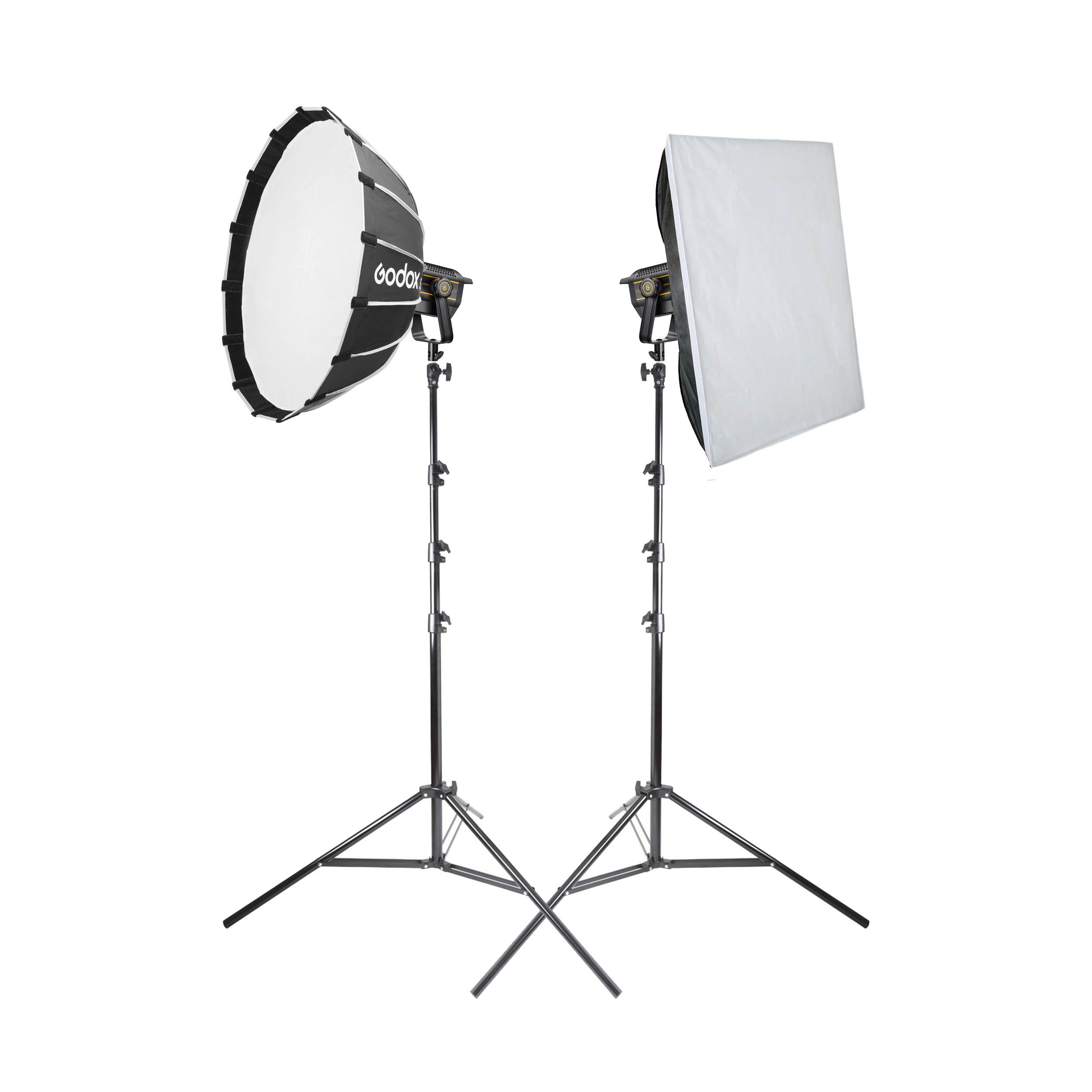 GODOX VL150II LED Continuous Twin Softbox Lighting Kit