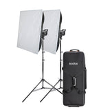 Godox SL60IIBI Twin Softbox LED Lighting Kit