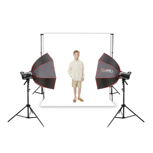 Godox SL60IIBI Bi-Colour LED School/Nursery Continuous Lighting Photography Kit 