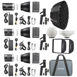 Godox ML-Kit2 Series Bi-Color LED Video Light Three Head Kit