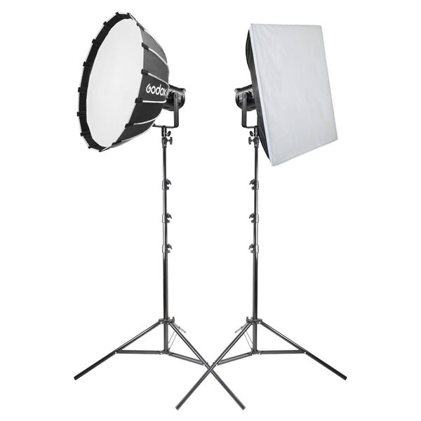 GODOX SZ150R LED Continuous Video Light Twin Softbox Lighting Kit