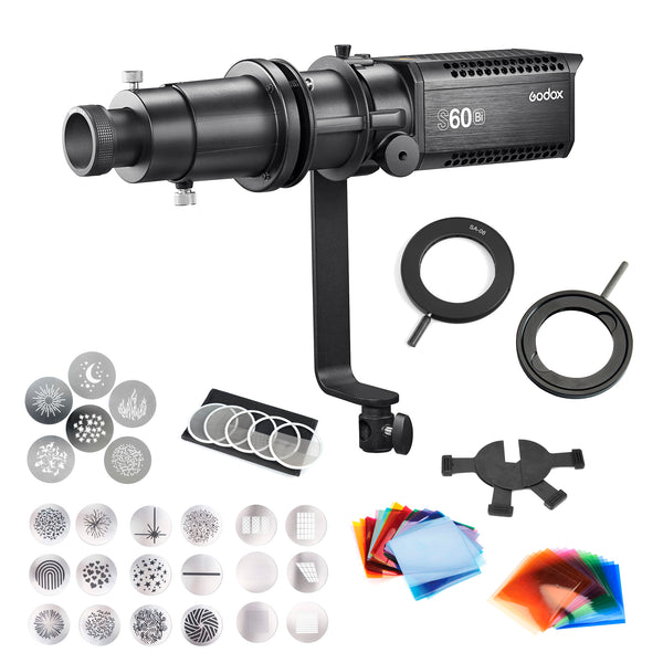 S60BI 60W Bi-Colour Focusable LED Light Complete Kit