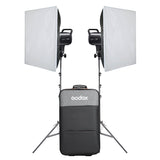 Godox SL100D Twin Softbox LED Lighting Kit