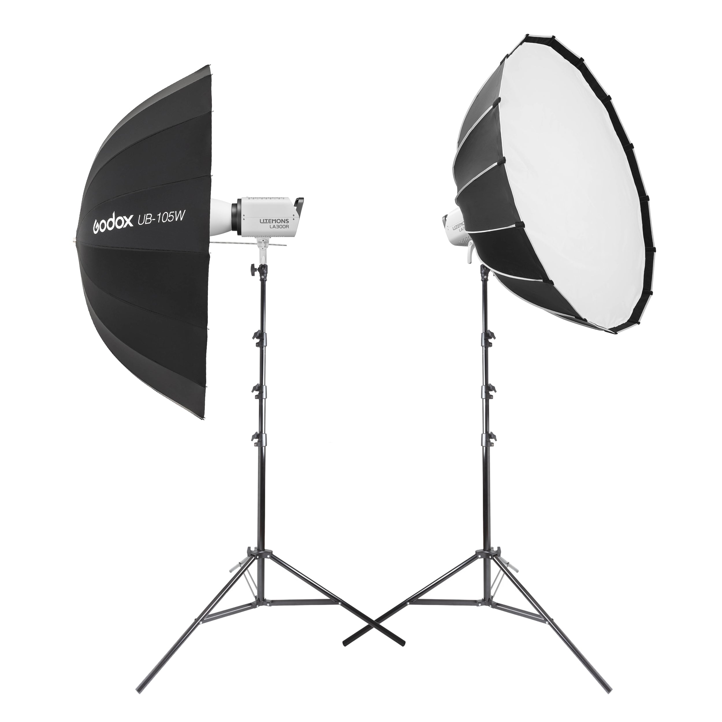 LA300R Battery-Powered RGB LED Photography Continuous Light