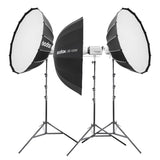 Godox Litemons LA300R RGB LED Continuous High-Powered Light Three Head Kit