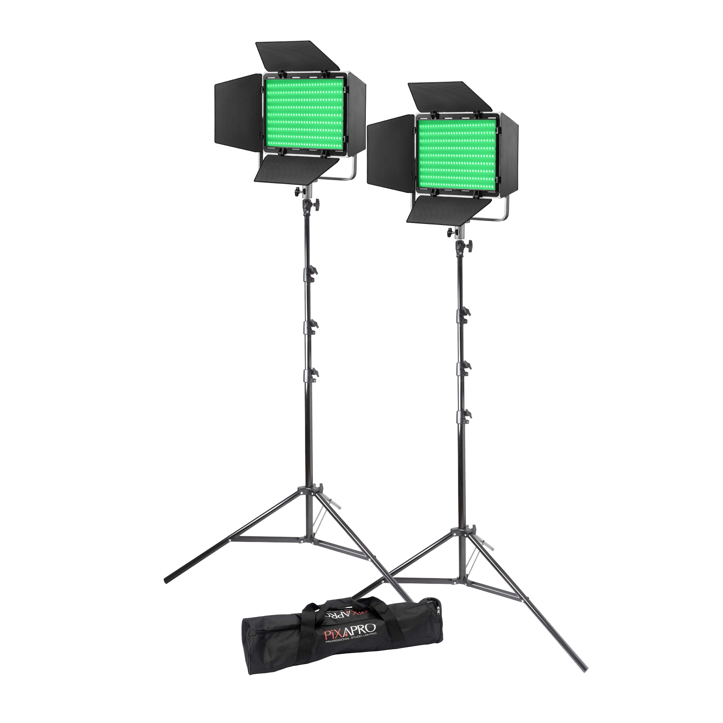 Godox Litemons LP600R RGB LED Continuous Twin Panel Lighting Kit