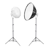 GODOX Litemons LA600BI Bi-Colour LED Twin Video Lighting Kit