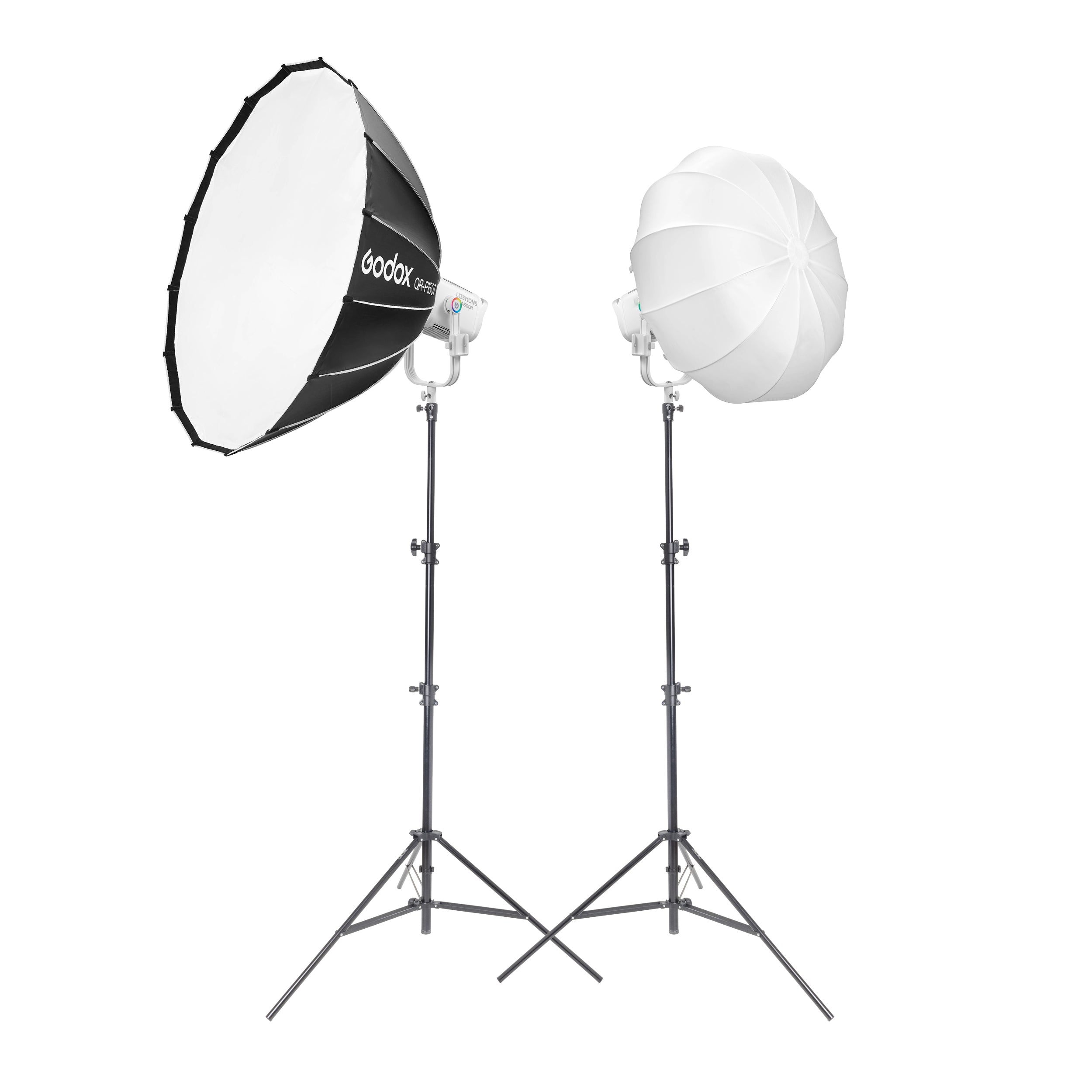 GODOX Litemons LA600R RGB LED Twin Video Lighting Kit