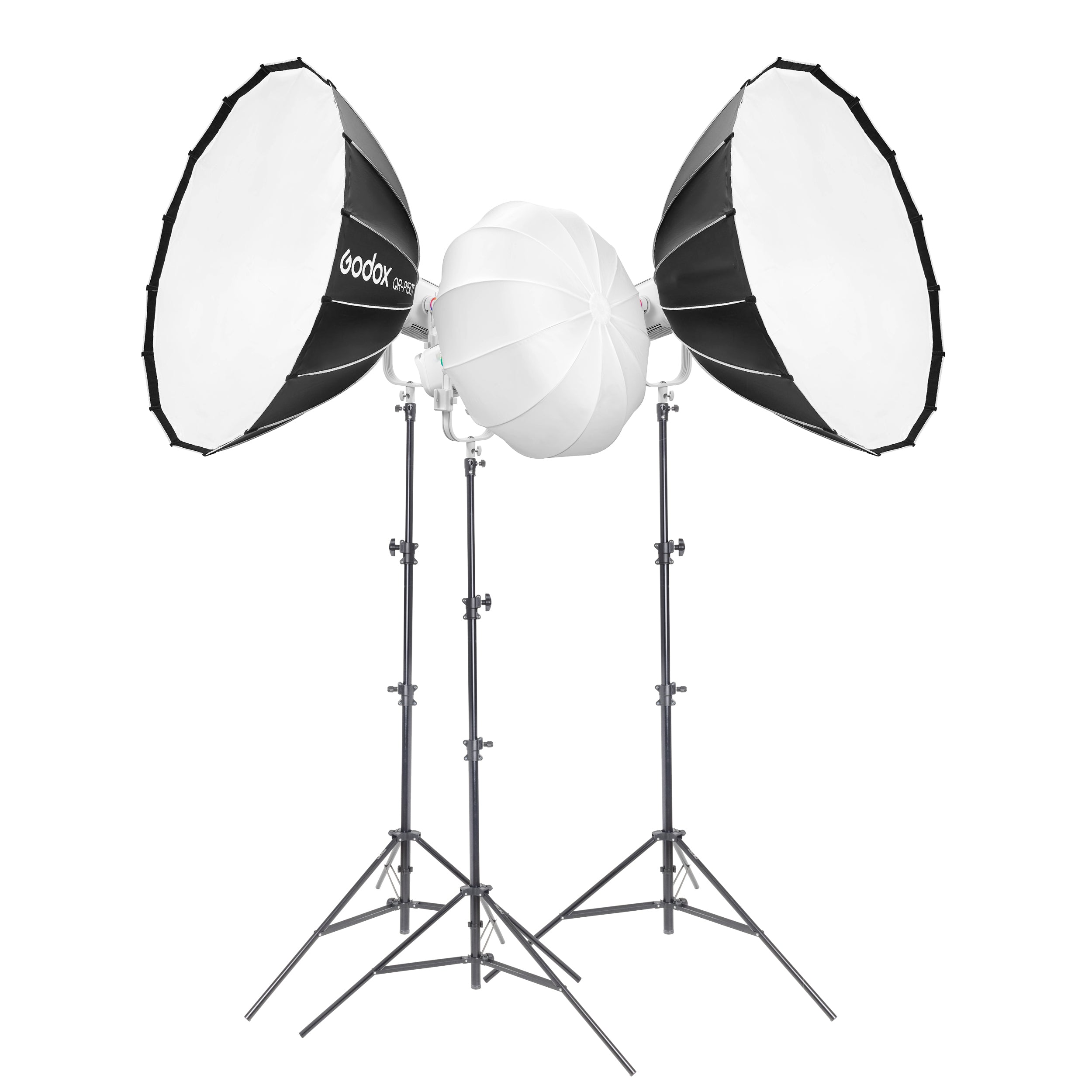 GODOX Litemons LA600R RGB LED Three Head Video Lighting Kit