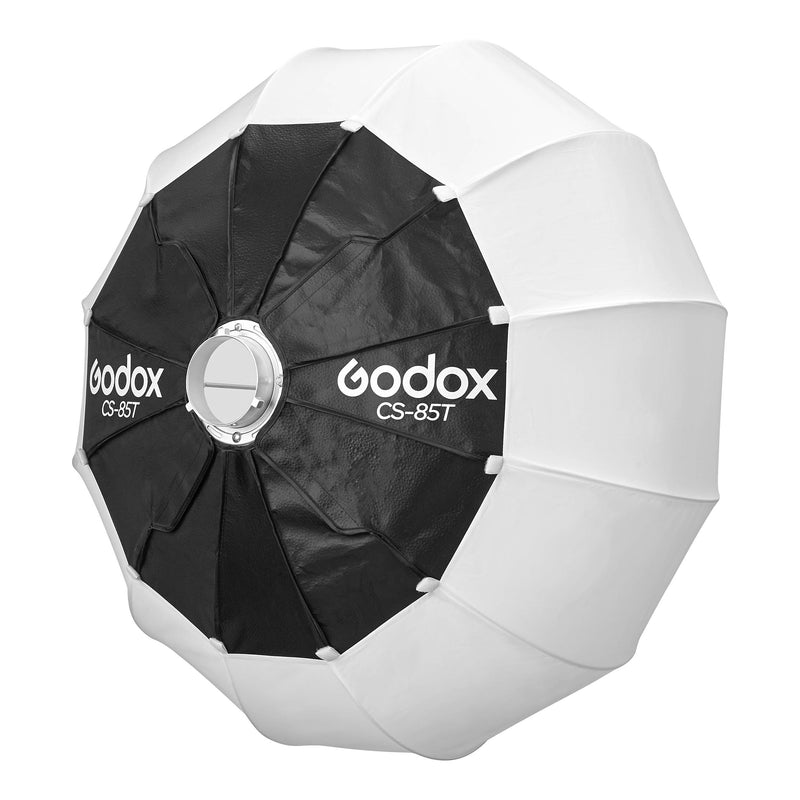 Godox CS-85T 85cm Low-Profiled Collapsible Omnidirectional Lantern Diffuser Rear View with Speedring