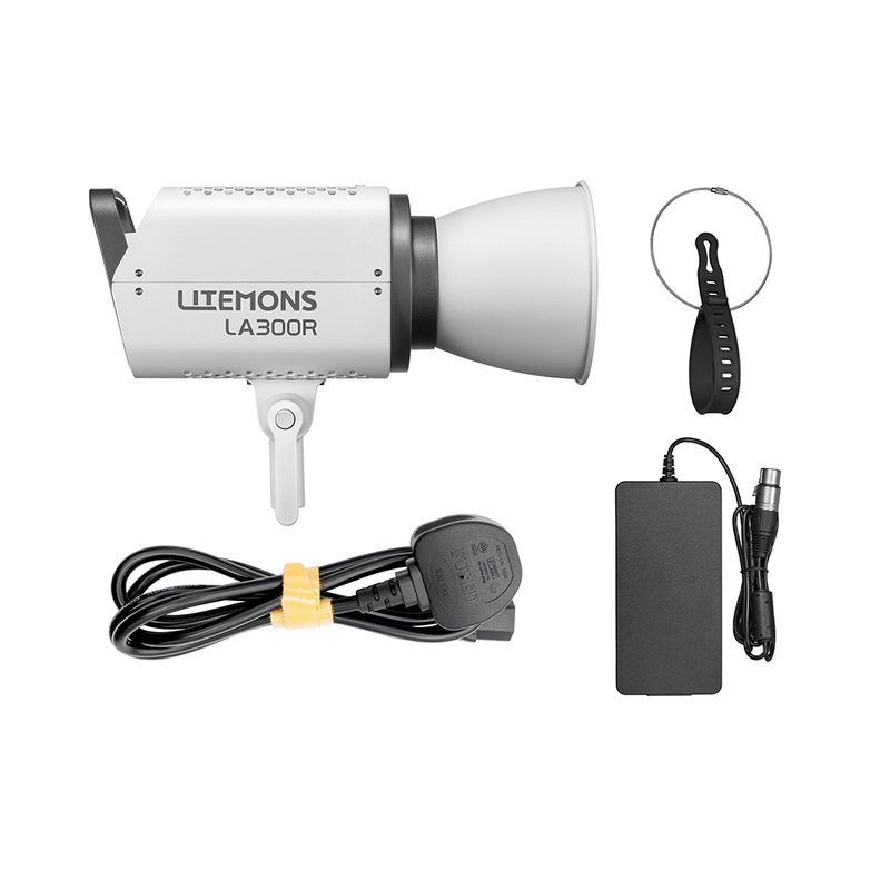 LA300R Pro LED Video Lighting Kit – RGB Light Setup for Streamers, Podcasters & YouTubers