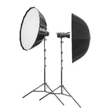 Litemons LE300R Twin Head RGB Continuous Lighting Kit