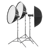 Godox LITEMONS LE300R 3-Light RGB Continuous Lighting Kit