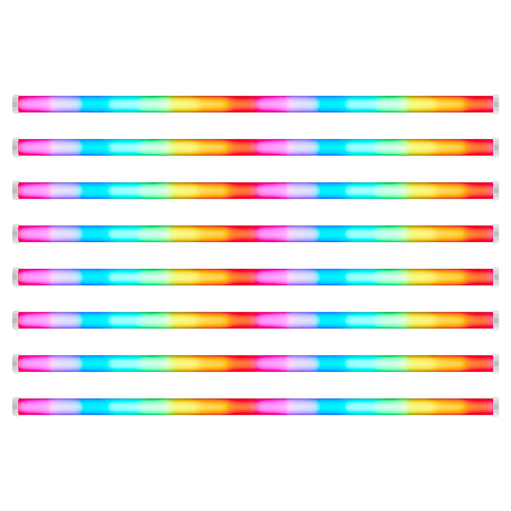 TP4R-K8 Eight-Light 4' Pixel Tube LED Lighting Kit