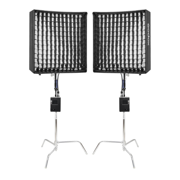 Godox FL200R RGB LED Flexible Continuous Light Mat Twin Kit