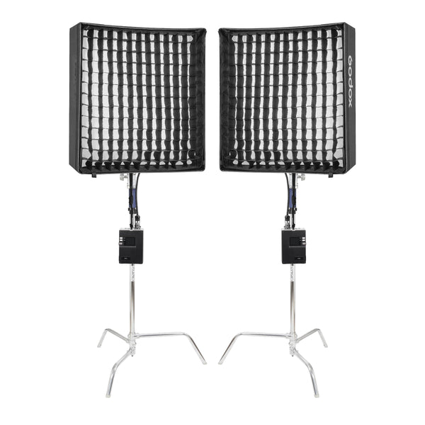 Godox FL200R RGB LED Flexible Continuous Light Mat Twin Kit