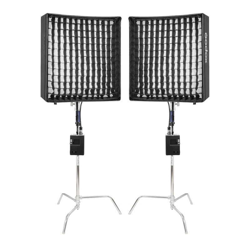 Godox FL200R RGB LED Flexible Continuous Light Mat Twin Kit