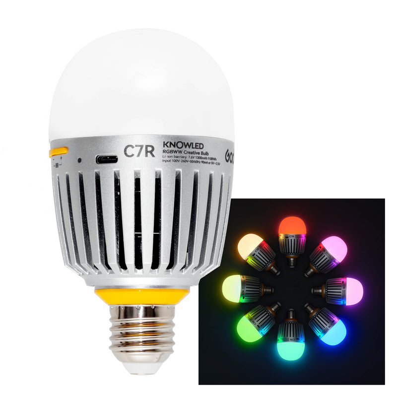 Godox KNOWLED C7R Battery-Powered Creative Light bulb