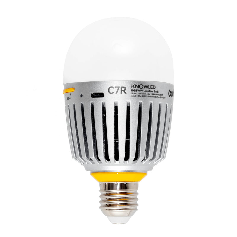 Godox Knowled C7R Battery-Powered RGBWW LED Bulb Light