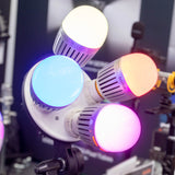 C7R and C10R Creative RGBWW LED Bulbs Displayed at the MPTS Show 2020