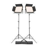 Godox P120Bi K1 Bi-Colour Dual LED Lighting Kit with Stands & Carry Bag