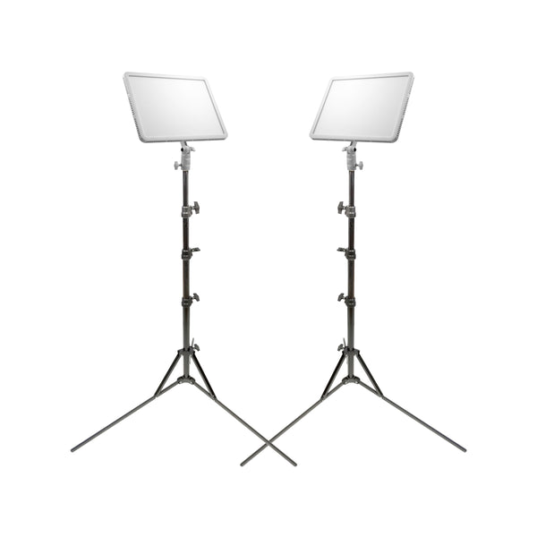 GODOX P260C PRO LED Continuous Video Twin Light Panel Lighting Kit