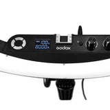 Godox LR160 19" Bi-Colour LED Ring Light Controls