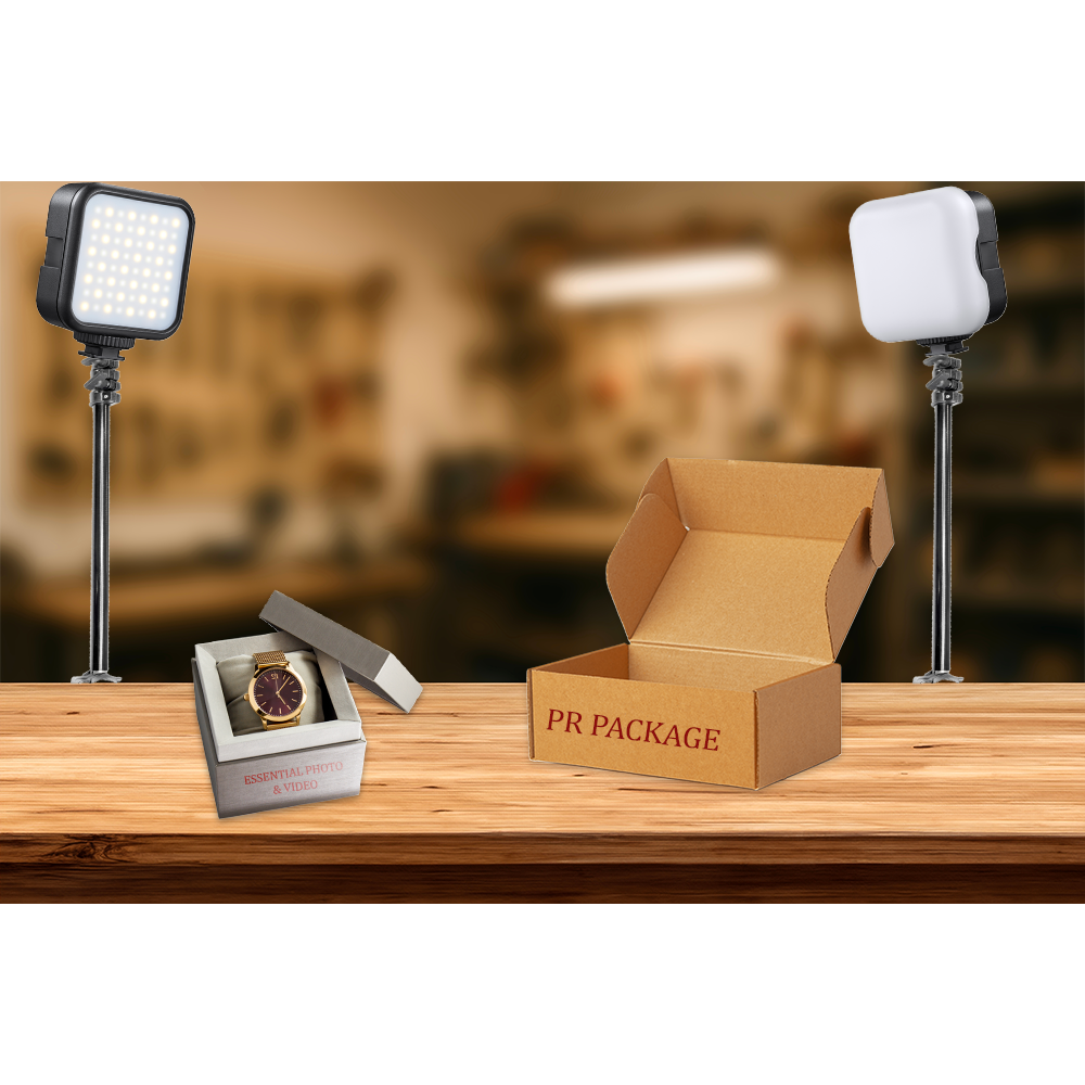 GODOX LED6Bi Dual-Head Table-Mounted Lighting Kit for Content Creators, Photographers & Small Businesses