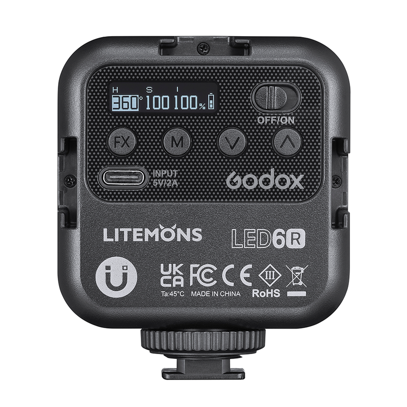 GODOX LED6Bi Dual-Head Table-Mounted Lighting Kit for Content Creators, Photographers & Small Businesses
